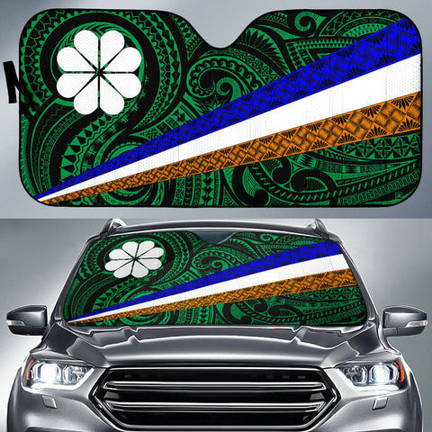 Kwajalein Flag Auto SunShade