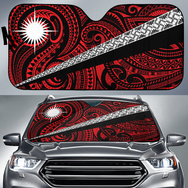 Red Auto SunShade