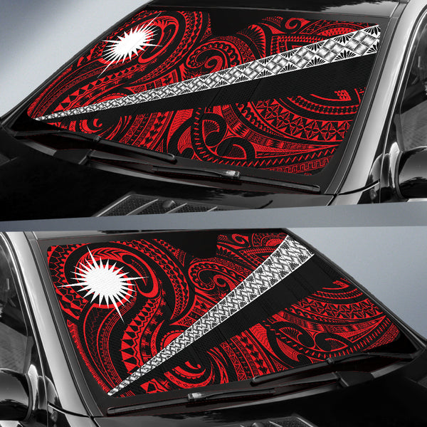 Red Auto SunShade